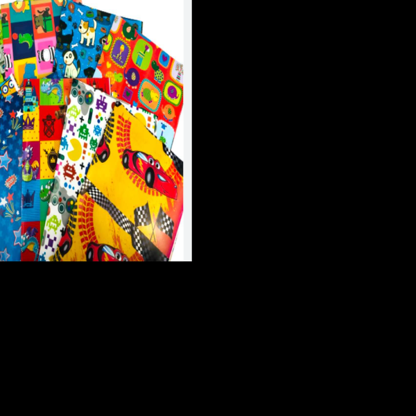 PAPEL COUCHE INFANTIL PADI 50X70 CM. PZA